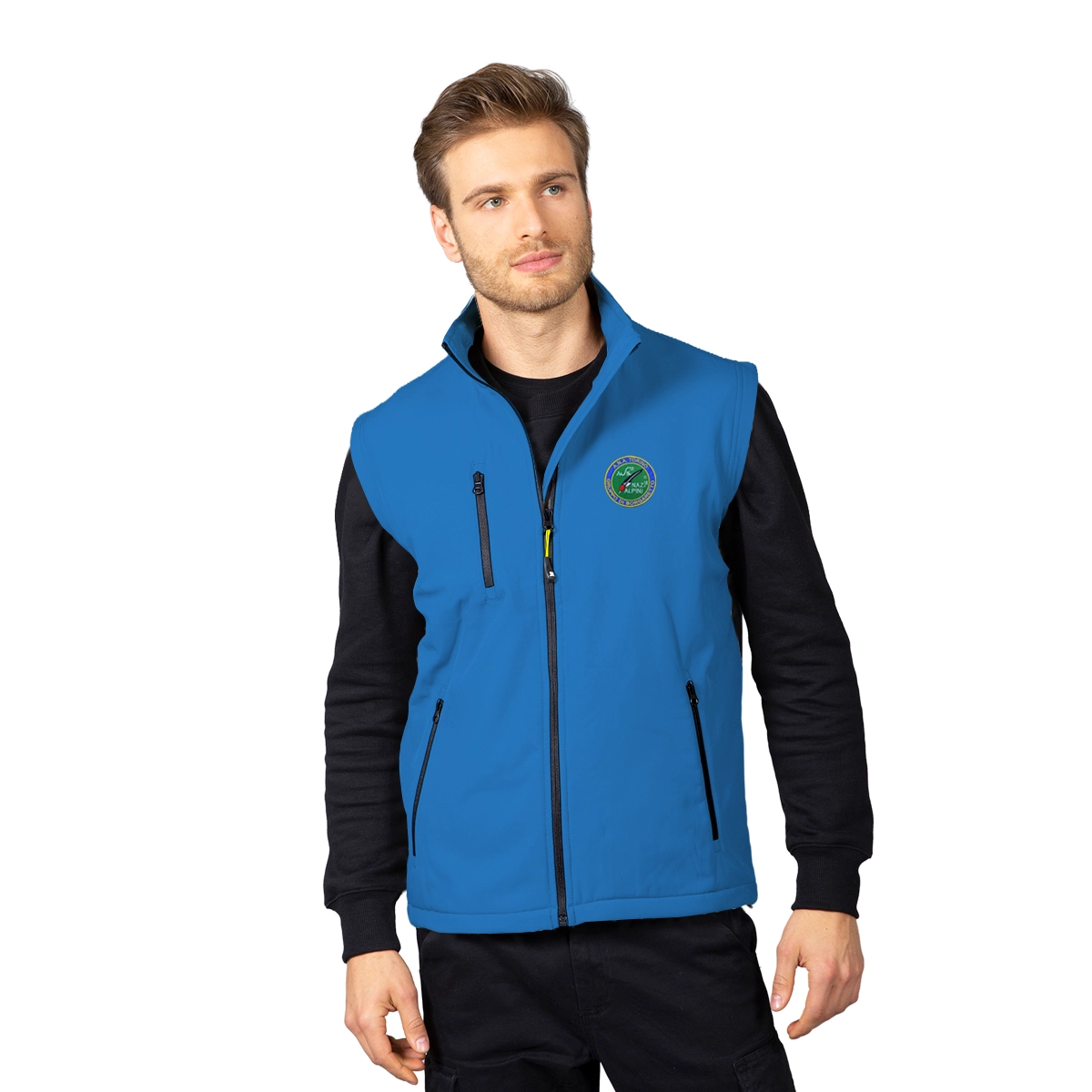 Gilet smanicato invernale per Gruppi e Sezioni ANA <br> <span style="color: green;">ORDINE MINIMO 10 PEZZI PER COLORE</span> - immagine 2