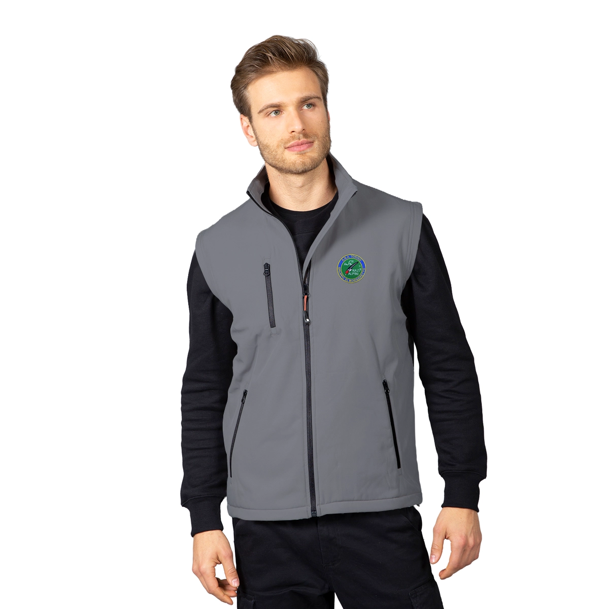 Gilet smanicato invernale per Gruppi e Sezioni ANA <br> <span style="color: green;">ORDINE MINIMO 10 PEZZI PER COLORE</span> - immagine 5
