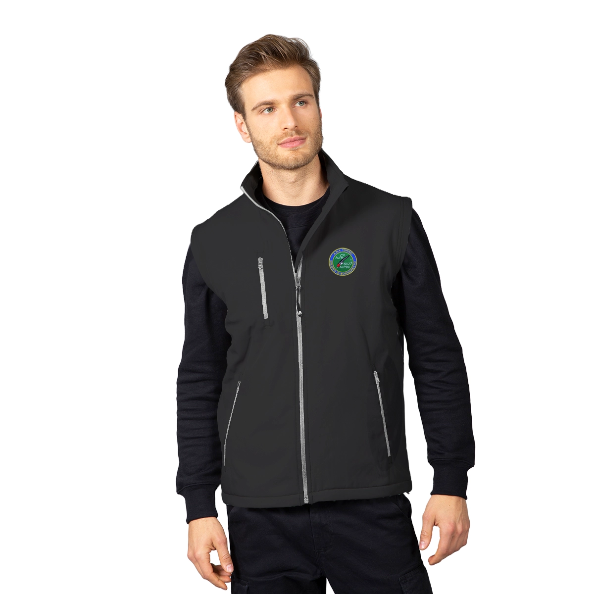 Gilet smanicato invernale per Gruppi e Sezioni ANA <br> <span style="color: green;">ORDINE MINIMO 10 PEZZI PER COLORE</span> - immagine 6