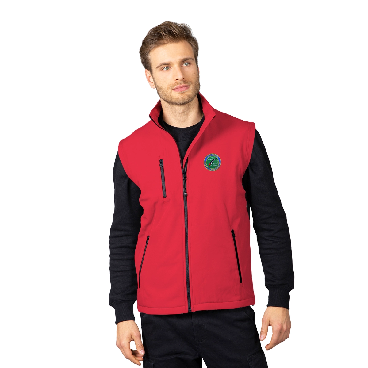 Gilet smanicato invernale per Gruppi e Sezioni ANA <br> <span style="color: green;">ORDINE MINIMO 10 PEZZI PER COLORE</span> - immagine 4