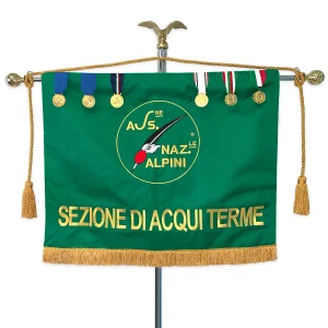 Vessillo di Sezione Alpini<br>(con retro tricolore)